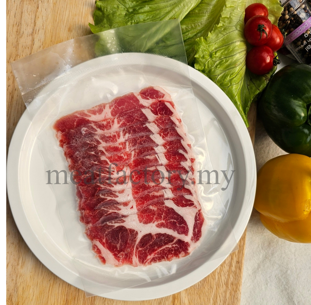 Q31 - Iberico Pork Collar Shabu 黑毛猪涮涮梅花肉 (100g+/-)