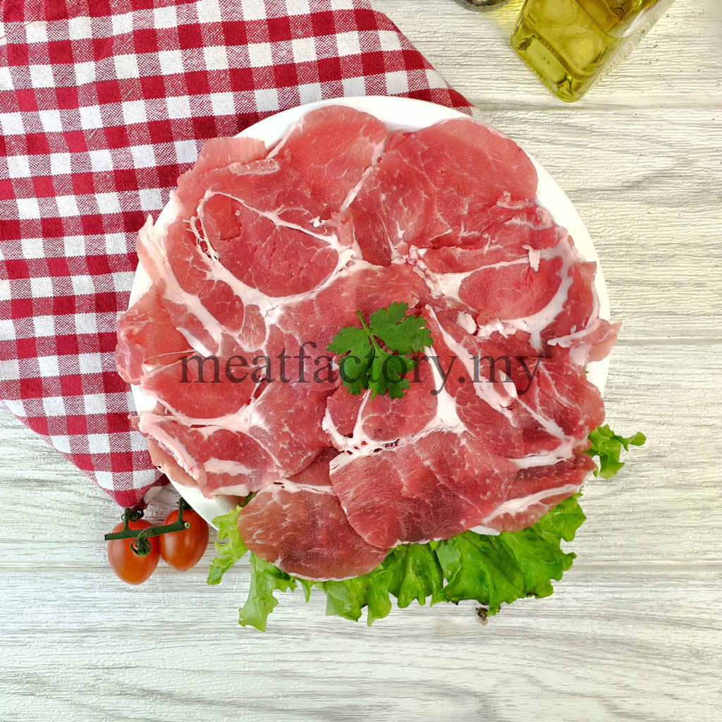 G21 - Pork Collar Shabu Shabu 涮涮肉 (梅花肉) (250g+/-)